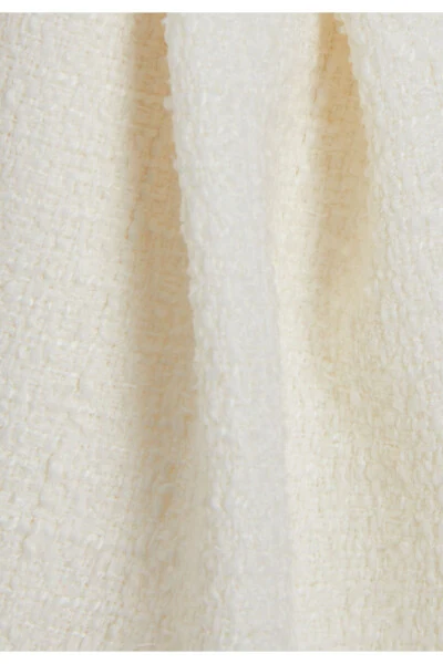 Pleated Tweed Shorts - 8