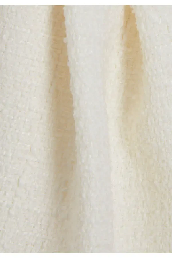 Pleated Tweed Shorts - 8