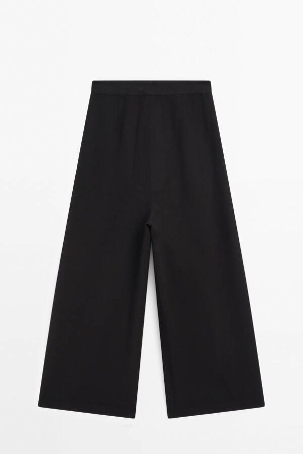 Pleated wide-leg pants - 7