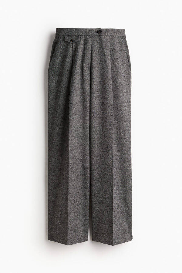 Pleated wide-leg pants - 3