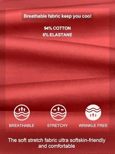 PLEPAN Мужские спортивные брюки карго - хлопковые брюки чинос на кулиске для пеших прогулок, активного отдыха, твиловые спортивные штаны для бега и тренировок - 4