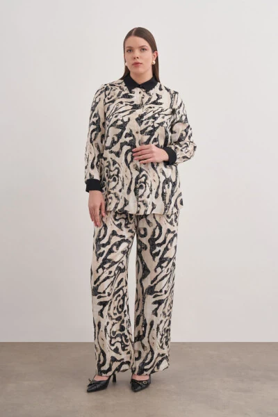 Плиссировкали брошьли туника - 2