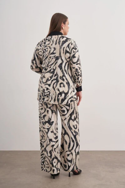 Плиссировкали брошьли туника - 6