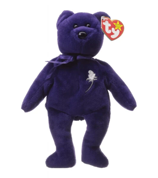 Плюшевый медведь Ty Beanie Babies Принцесса Диана 1997 - BEANIE BABIES (1)