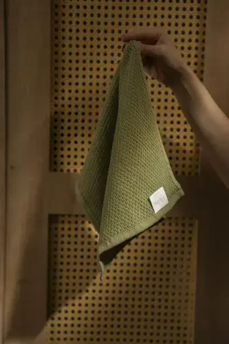 %100 Pamuk 4’lü Renkli El Yüz Havlusu Seti – 30x50 Cm Çeyizlik, Misafir, Mutfak, Hediyelik - 7