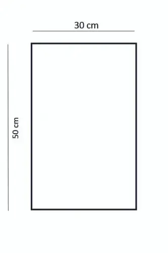 Plumehome Hammom & Mehmon & Oshxona & Sovg'a Qo'l Sochig'i Seti - 30x50 - 4 dona - 3