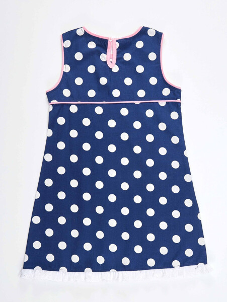 Plump Cat Girl Poplin Dress - 9