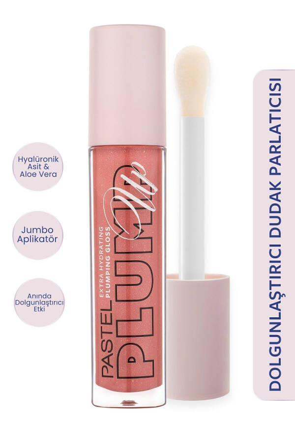 Plump Up Extra Hydrating 208 Shimmer Nude Lip Plumper - 10