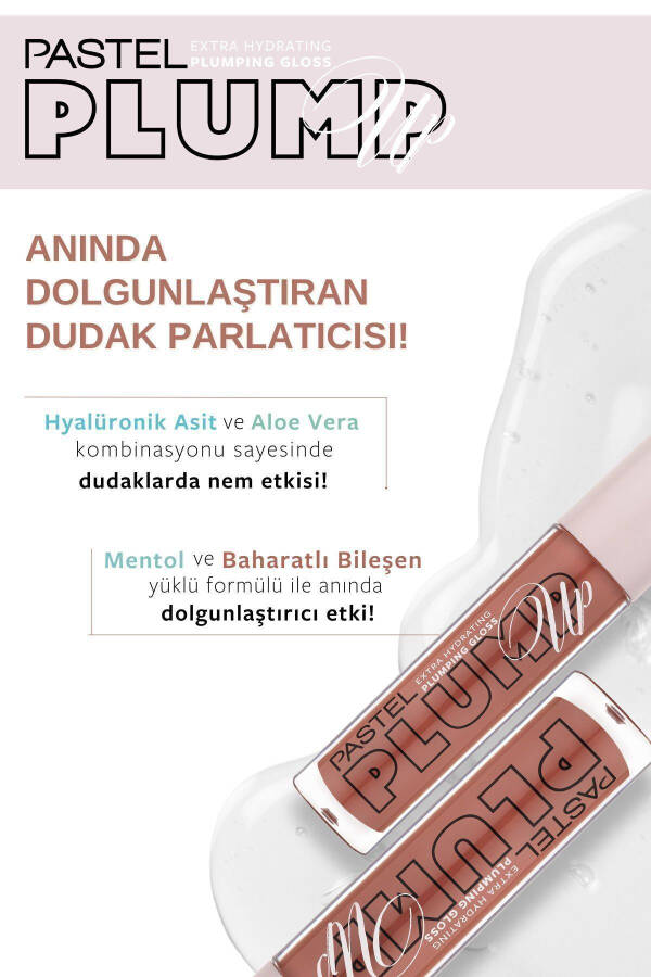 Plump Up Extra Hydrating Plumping Gloss - Dolgunlaştıran Dudak Parlatıcısı 205 Just Natural - 30