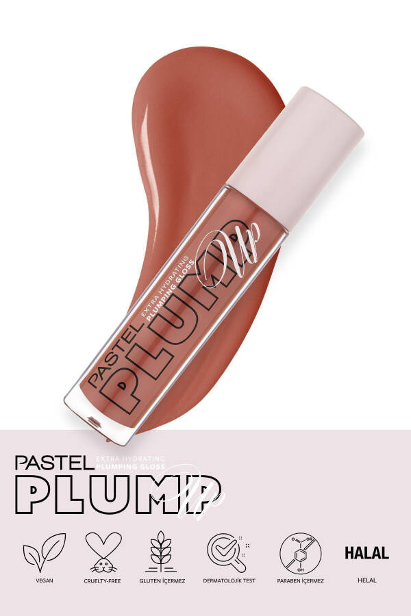 Plump Up Extra Hydrating Plumping Gloss - Dolgunlaştıran Dudak Parlatıcısı 205 Just Natural - 33