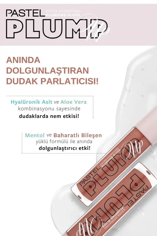 Plump Up Extra Hydrating Plumping Gloss - Lablarni to'ldiruvchi namlovchi lab bo'yog'i 205 Just Natural - 4