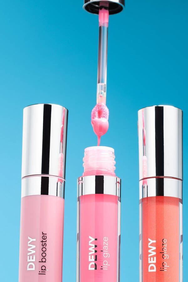 Plumping Lip Gloss (CLEAR) - Dewy Lip Booster - 001 Match - 8690604619030 - 13