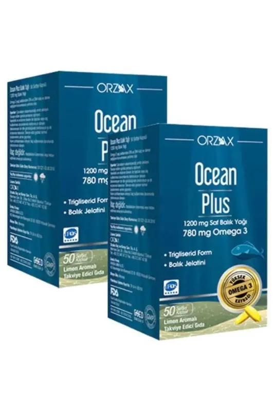 Plus 1200 Mg Omega3 Baliq Yog'i 50 Kapsula 2 Ta'lim - OCEAN