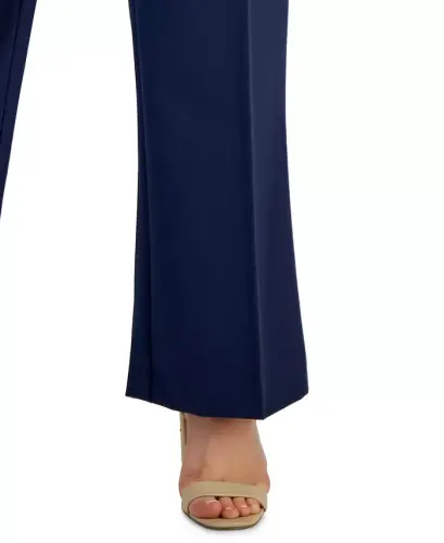 Plus and Petite Plus Size Curvy Bootcut Pants, Created for Modazone - Indigo Sea - 5