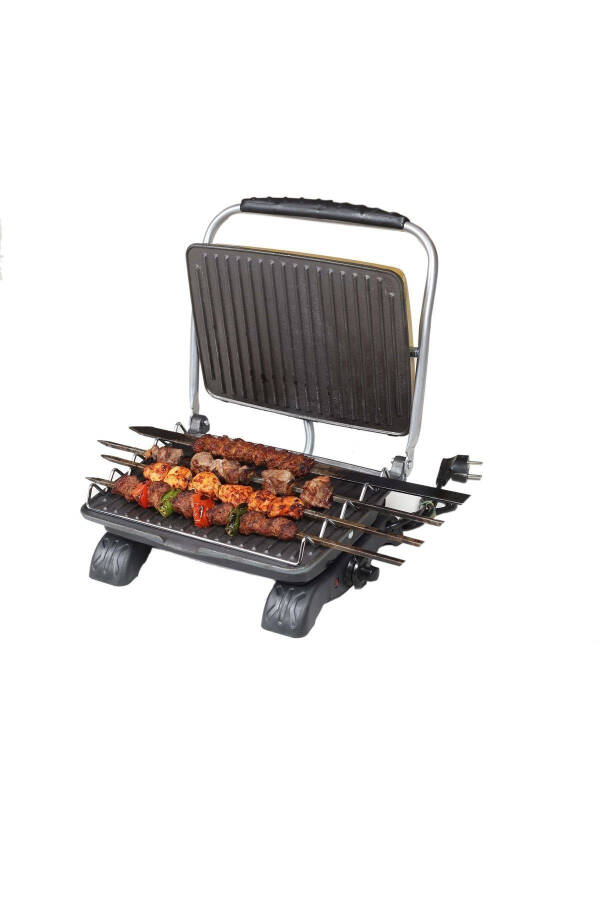 Plus Organik Temir To'qima Grill & Toaster Mashinasi Qizil Grill Ilova & Cho'tka - 5