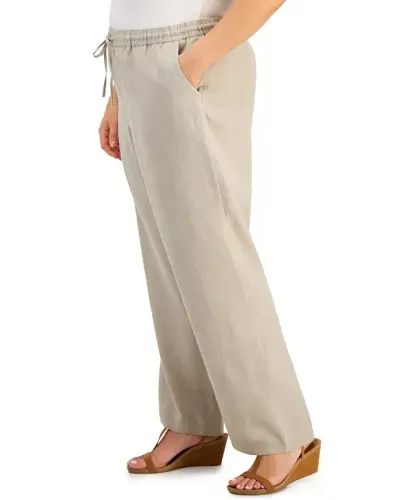 Plus Size 100% Zig'ir Shimlar, Faqat Modazone'da - CHARTER CLUB (1)