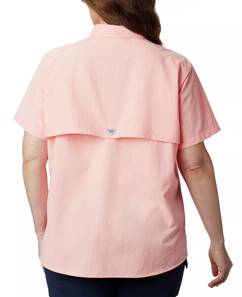 Plus Size Bahama Shirt Tiki Pink - 2