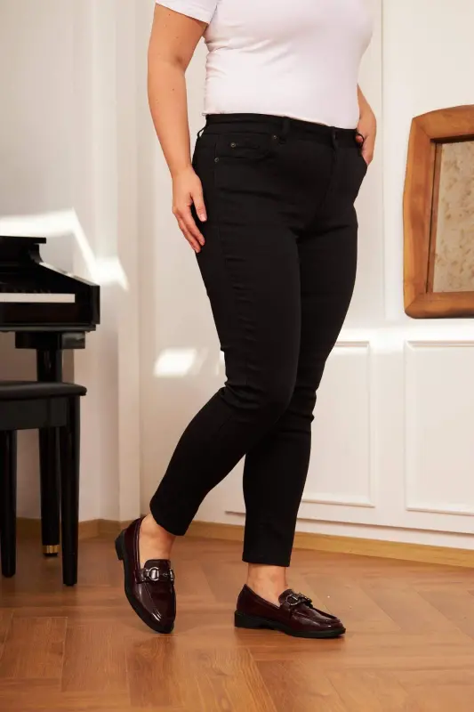 Plus Size Black Pants - 2