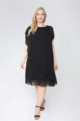 Plus Size Chiffon Evening Dress EKL89001 - 3