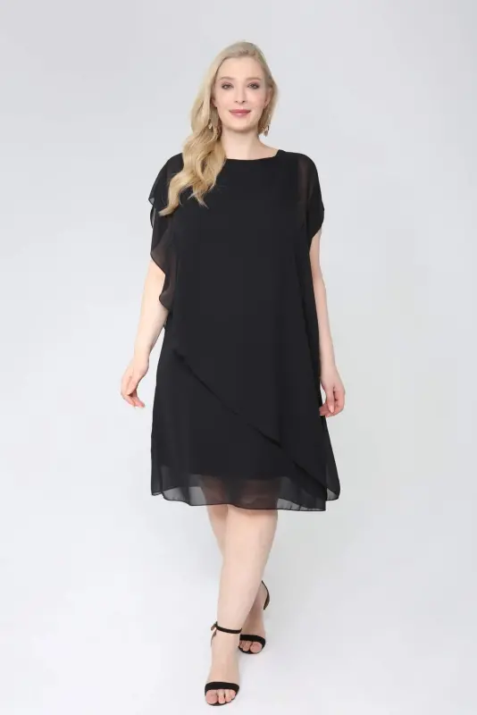 Plus Size Chiffon Evening Dress EKL89001 - 3