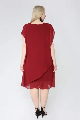 Plus Size Chiffon Evening Dress KL89001 - 1
