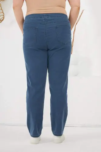 Plus Size Denim Jeans Medium Blue - 4