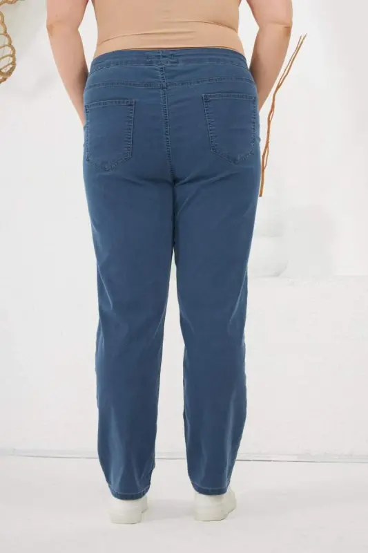 Plus Size Denim Jeans Medium Blue - 4