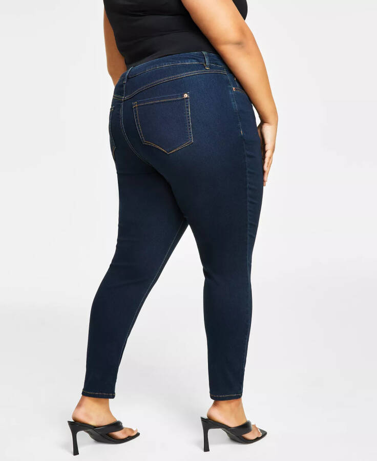 Plus Size Essex Super Skinny Jeans, Created for Modazone Tikglo Wash - 3