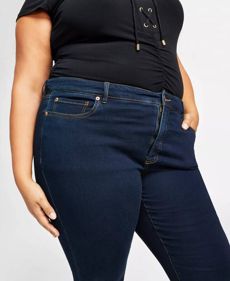 Plus Size Essex Super Skinny Jeans, Created for Modazone Tikglo Wash - 6