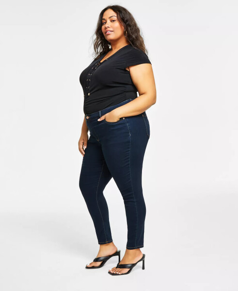 Plus Size Essex Super Skinny Jeans, Created for Modazone Tikglo Wash - 7