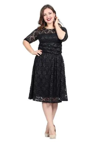 Plus Size Evening Dress KL7001 - BÜYÜKBEDENIZ (1)