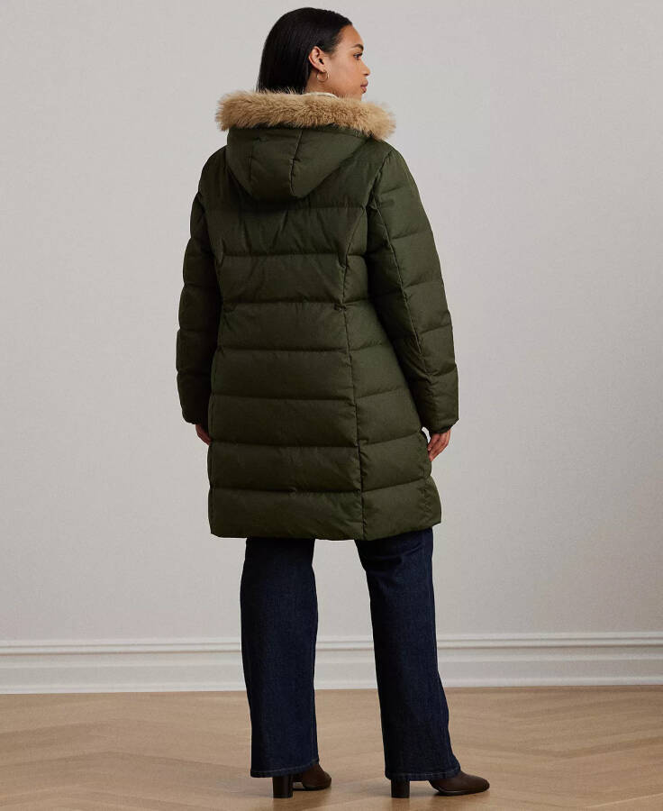 Plus Size Faux-Fur-Trim Hooded Puffer Coat Litchfield - 2