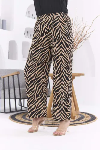 Plus Size Jacket Tank Top Pants Suit Black - 5