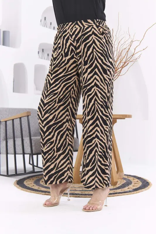 Plus Size Jacket Tank Top Pants Suit Black - 5