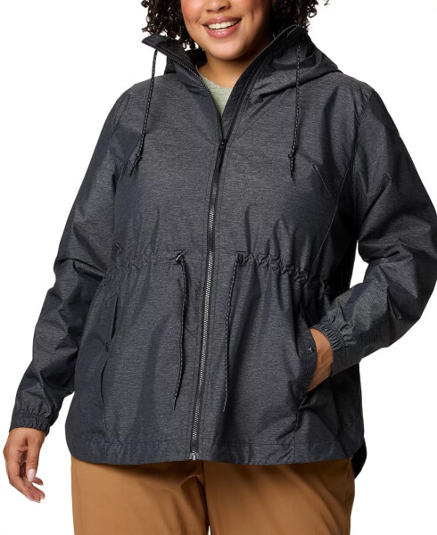 Plus Size Lillian Ridge II Hooded Jacket Black - 1