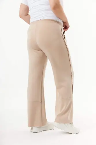 Plus Size Modal Sweatpants Mink - 4