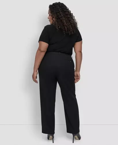 Plus Size Modern-Fit Pants - DKNY (1)