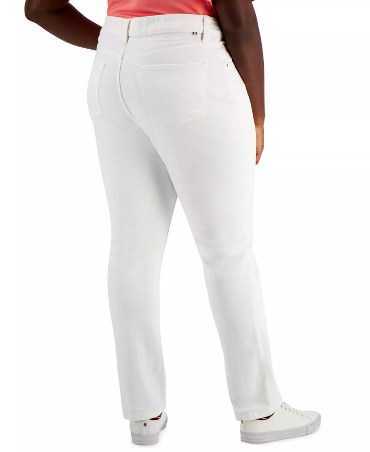Plus Size Skinny Jeans White - 2