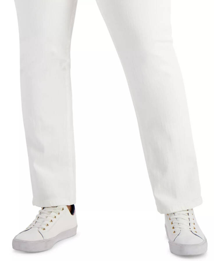 Plus Size Skinny Jeans White - 5