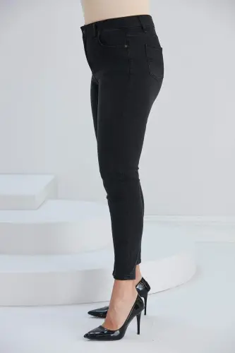 Plus Size Smoked Pants - 3