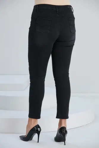 Plus Size Smoked Pants - 4