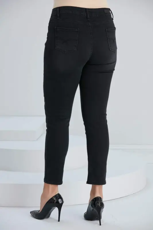 Plus Size Smoked Pants - 4