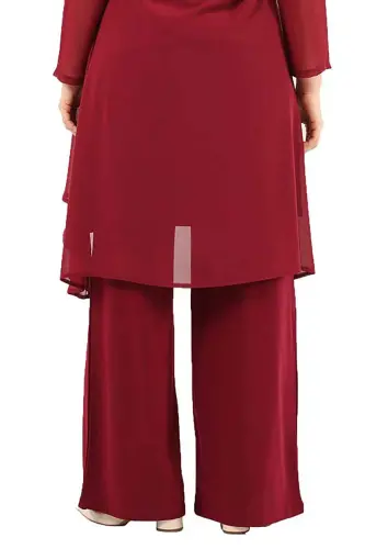 Plus Size Stretch Formal Pants DD94P - BÜYÜKBEDENIZ (1)