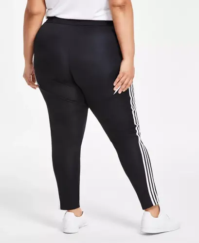 Plus Size Tiro 24 Training Shim - Qora/Oq - ADIDAS (1)