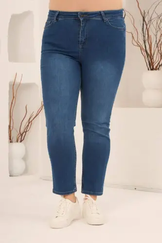 Plus Size Who. Blue Jeans - 1