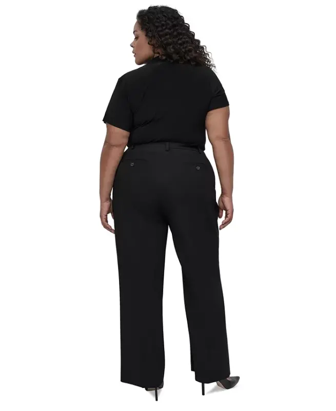 Plus Size Wide-Leg Pants - 2