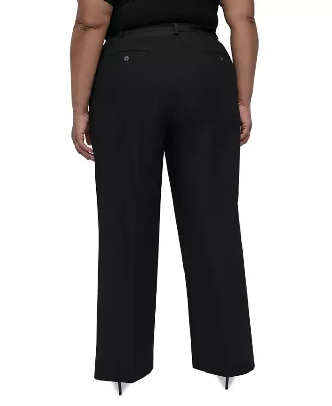 Plus Size Wide-Leg Pants - 5