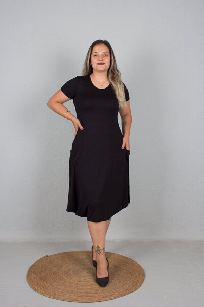 Plus Size Women's Palazzo Dress - 5