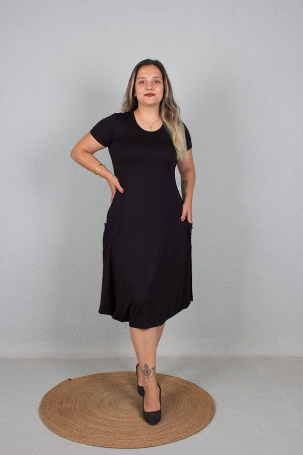 Plus Size Women's Palazzo Dress - 5
