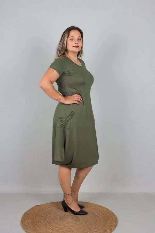 Plus Size Women's Wide Leg Pants Dress - 2